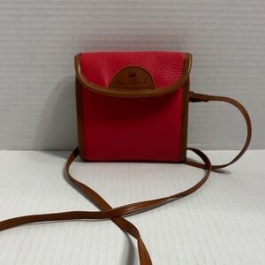 Gloria Vanderbilt Red and Brown Mini Bag